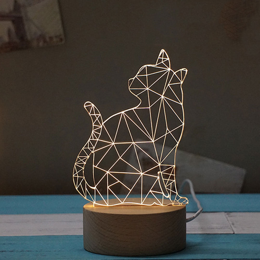 Cat Design Lamp