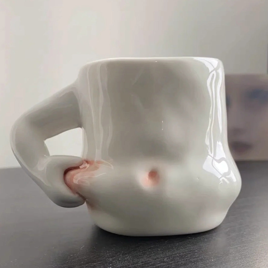 Tazza in ceramica fatta a mano
