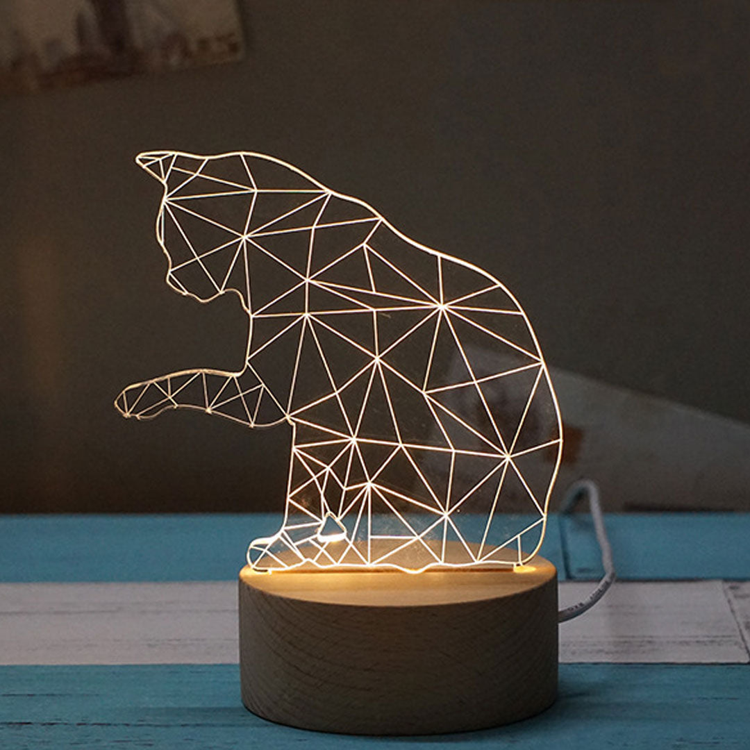 Cat Design Lamp