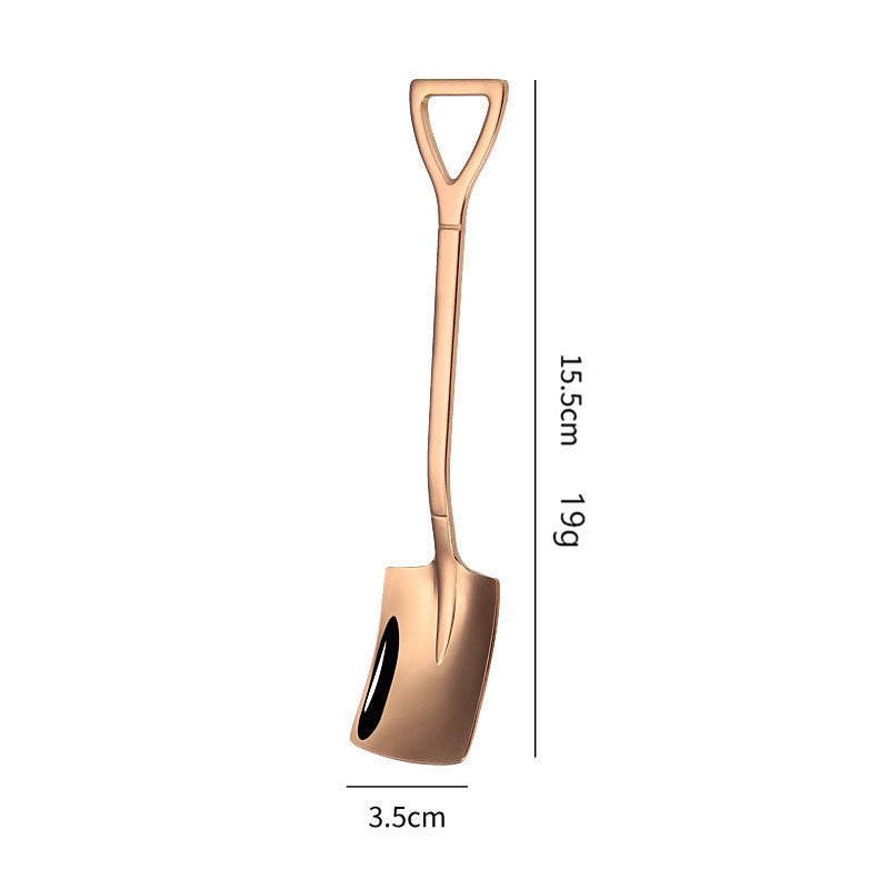 Cuchara en forma de pala de acero inoxidable 410