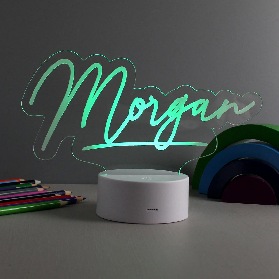 Personalized Name Night Light