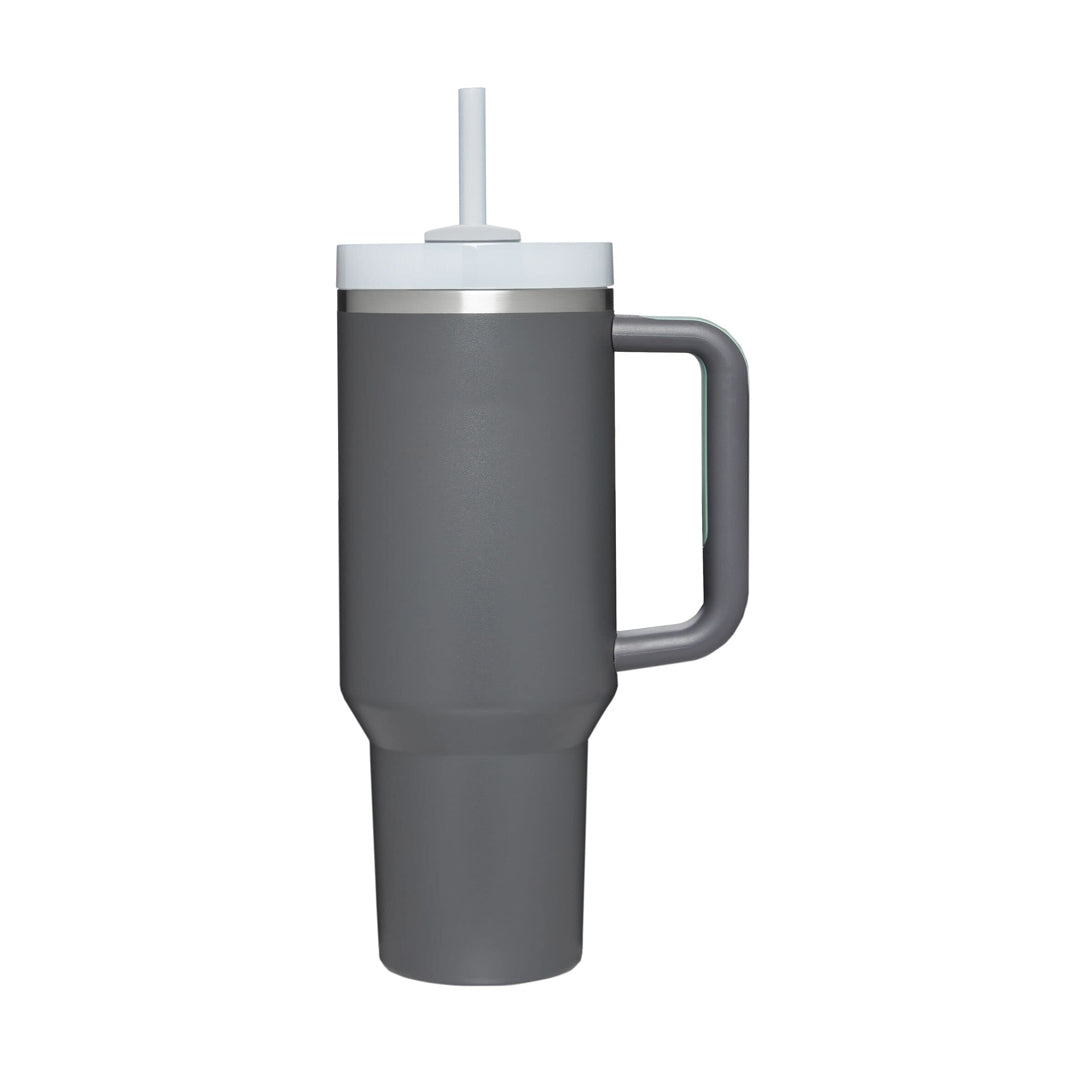 Stainless Steel Vacuum Insulated Tumbler with Lid and Straw