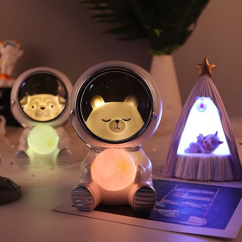 Cute Animal Astronaut Night Lights