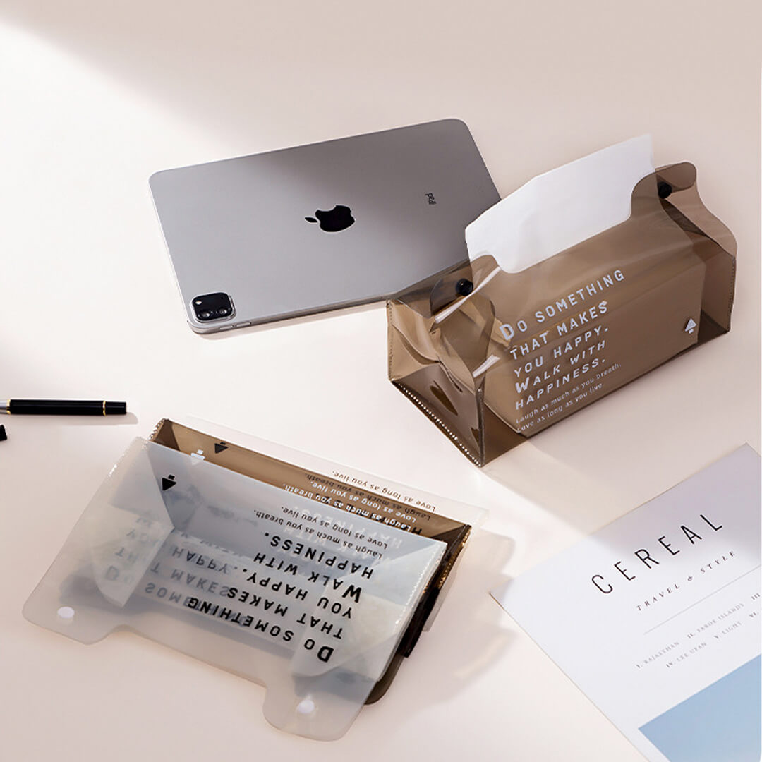Transparent Waterproof Tissue box