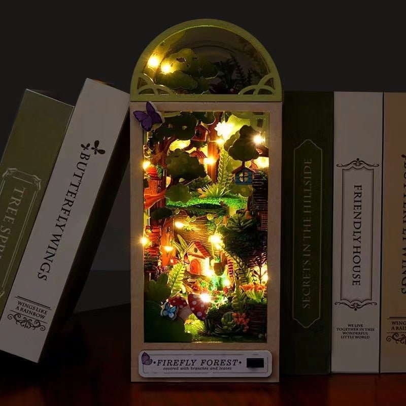 Sunshine Town 3D Wooden DIY Book Nook