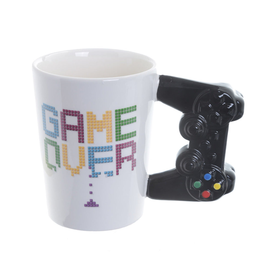 Tazza con manico per console di gioco creativa