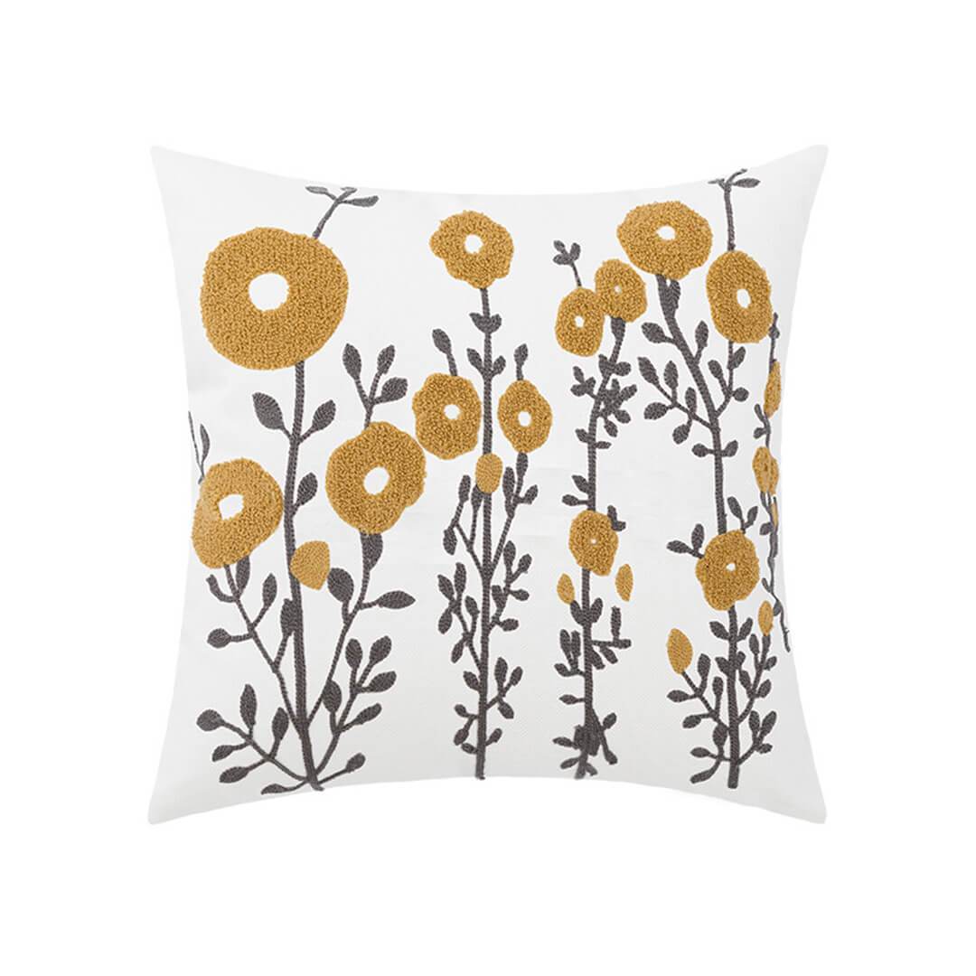 Coussin d'oreiller brodé