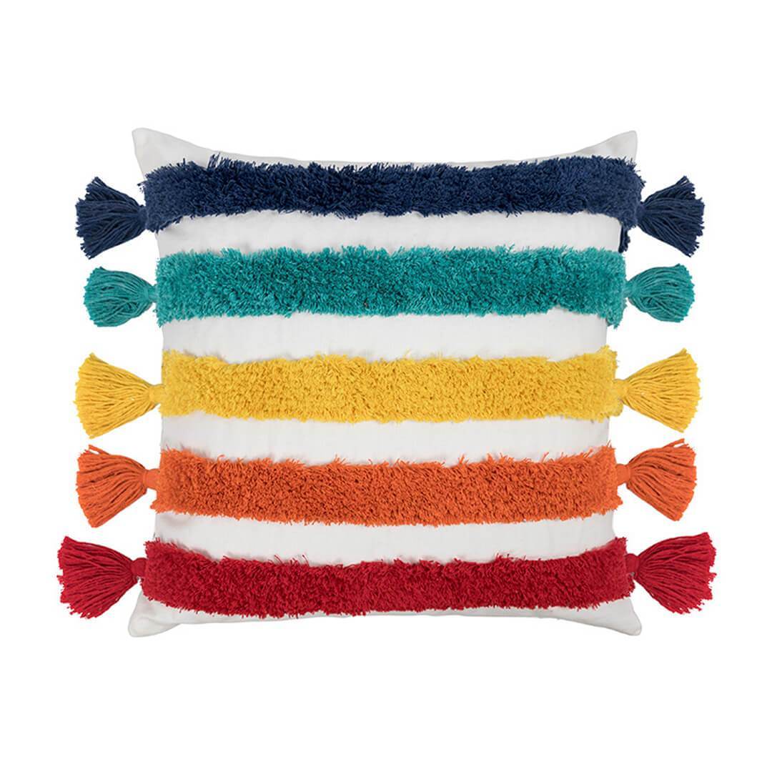 Moroccan Tassel Tufted Pillow Covers