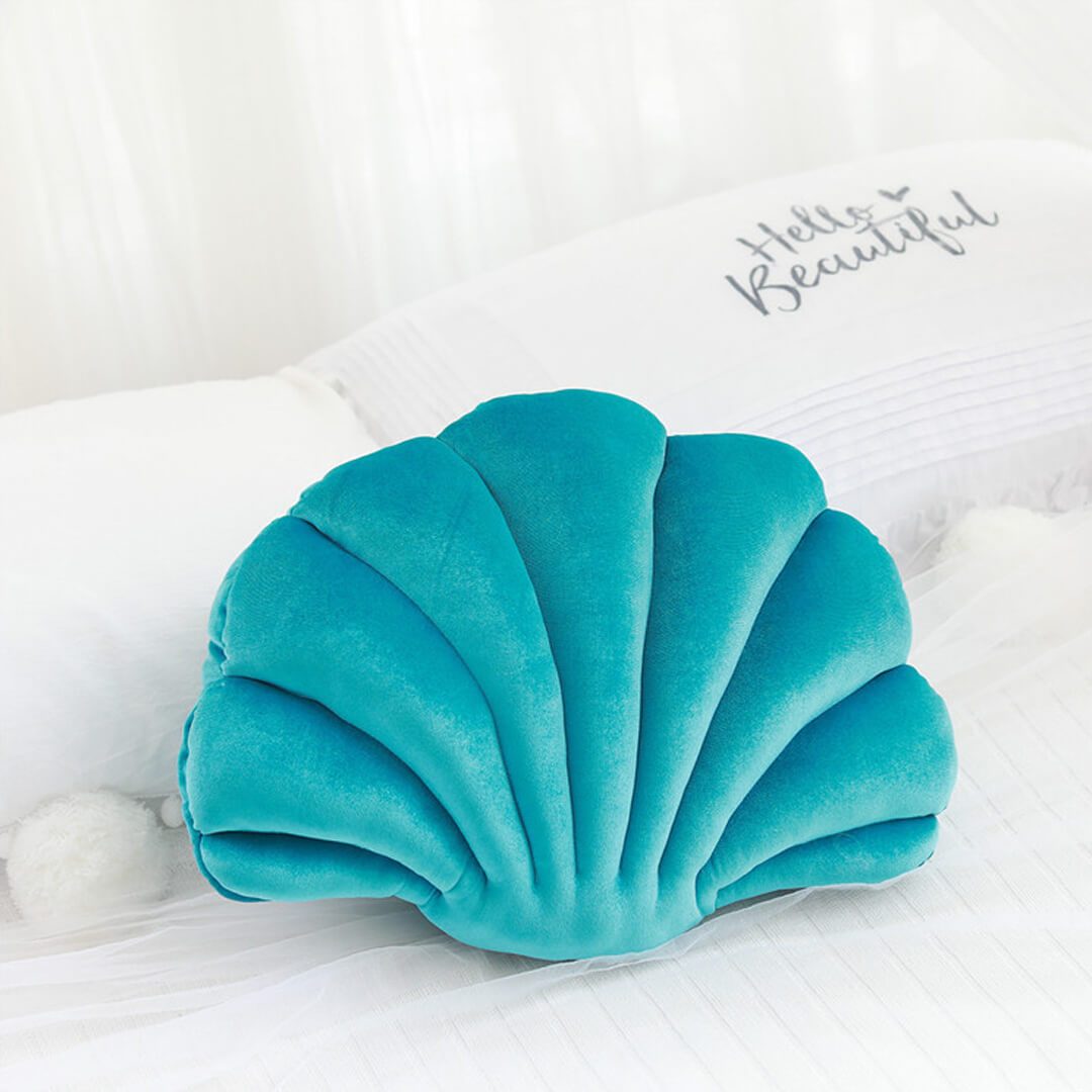 Almohada de felpa de concha
