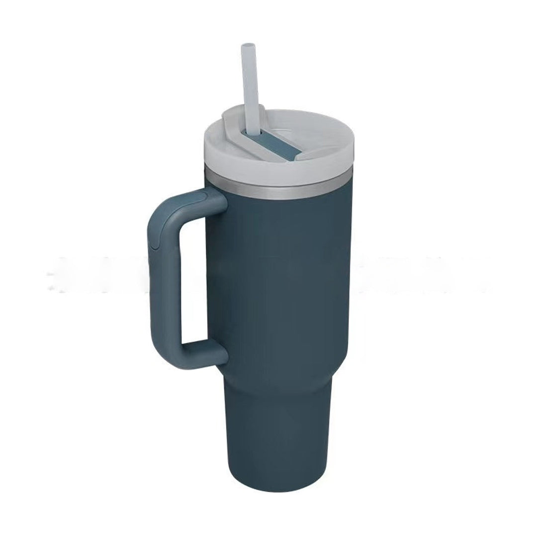 Stainless Steel Vacuum Insulated Tumbler with Lid and Straw