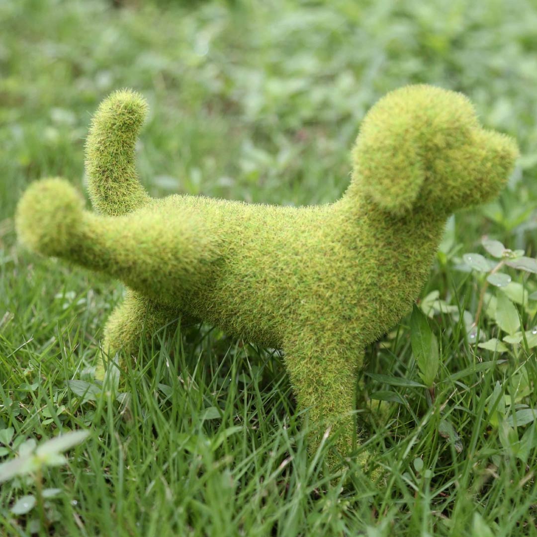 Garden Simulation Flocking Puppy Ornament