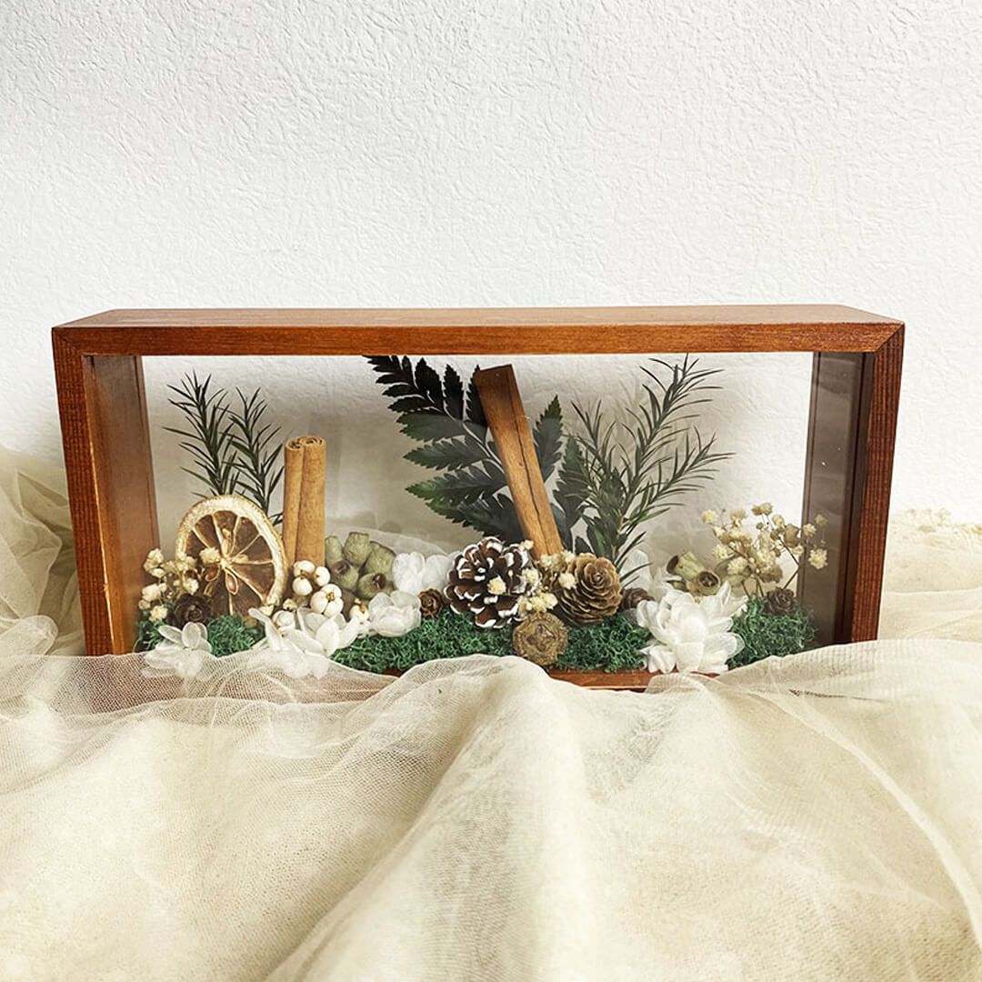 Flower Bouquet with Frame-F-Best Gift for Her/Him