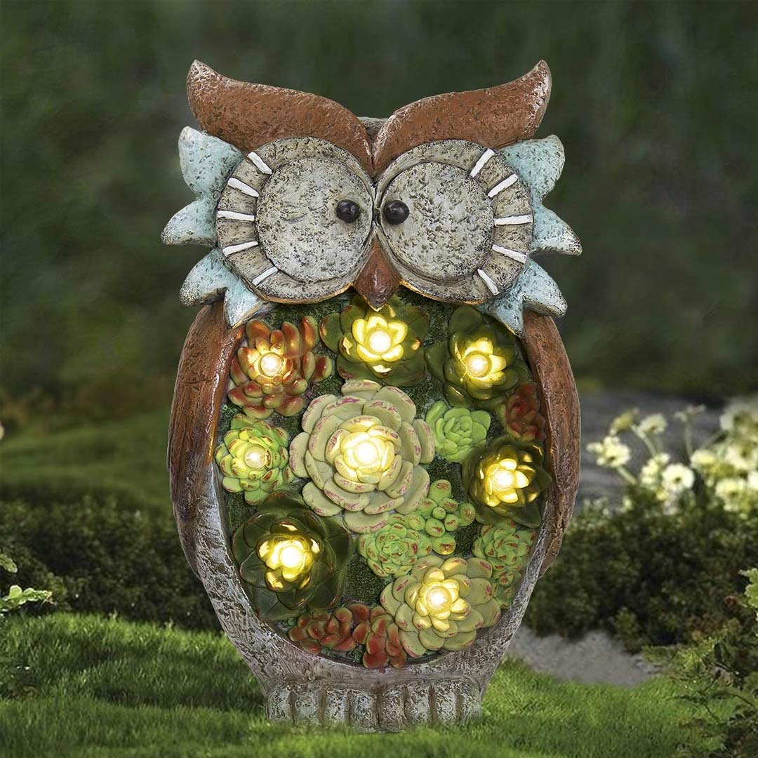 Statue de jardin Hibou