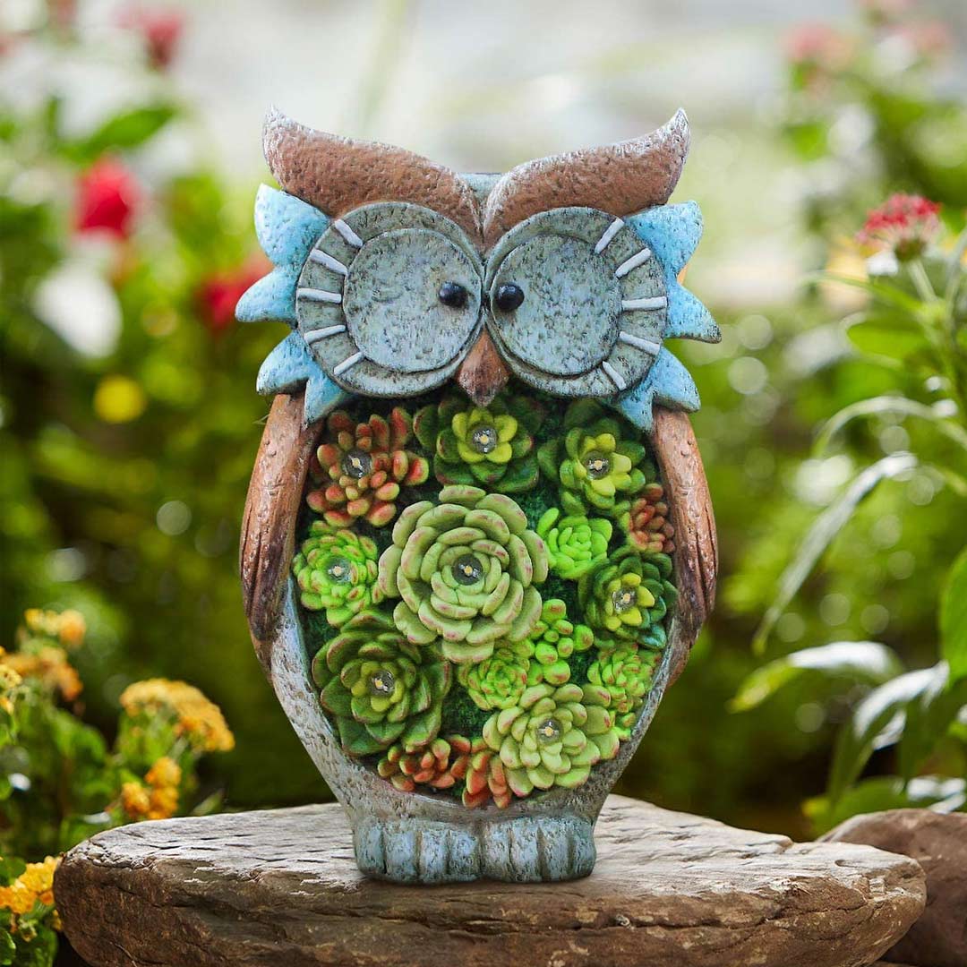 Jardín Estatua Búho