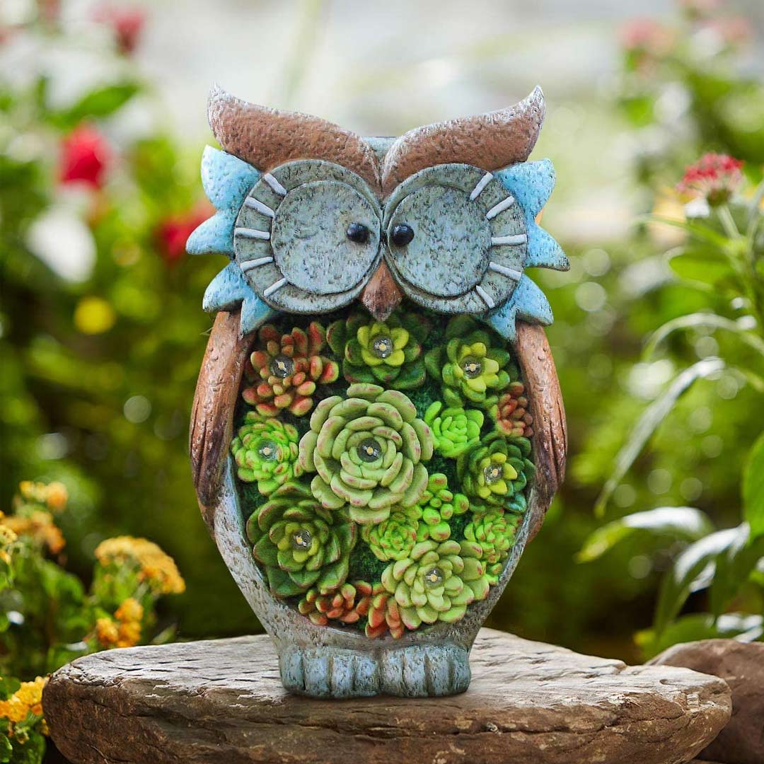 Statue de jardin Hibou