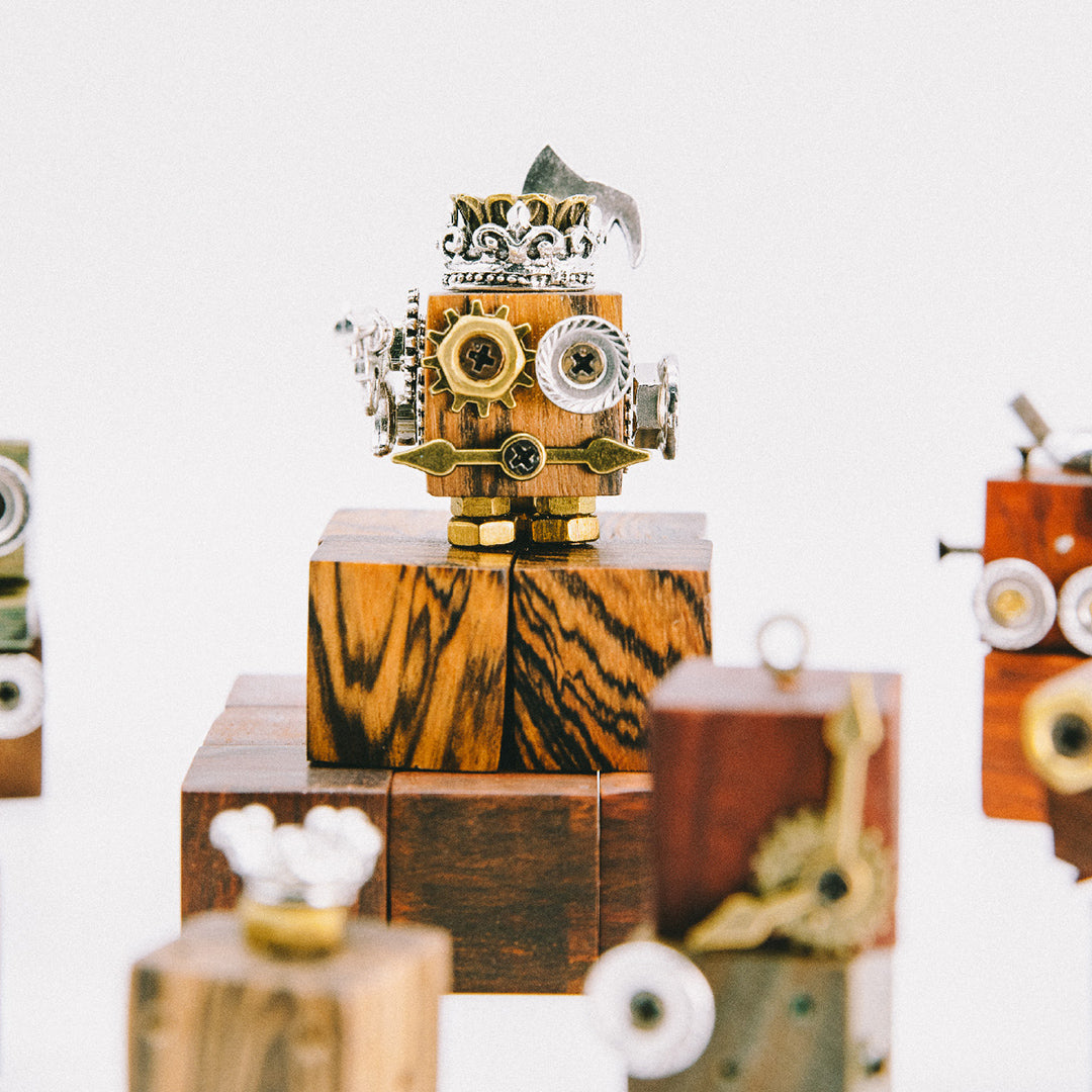 Original handmade steampunk robot