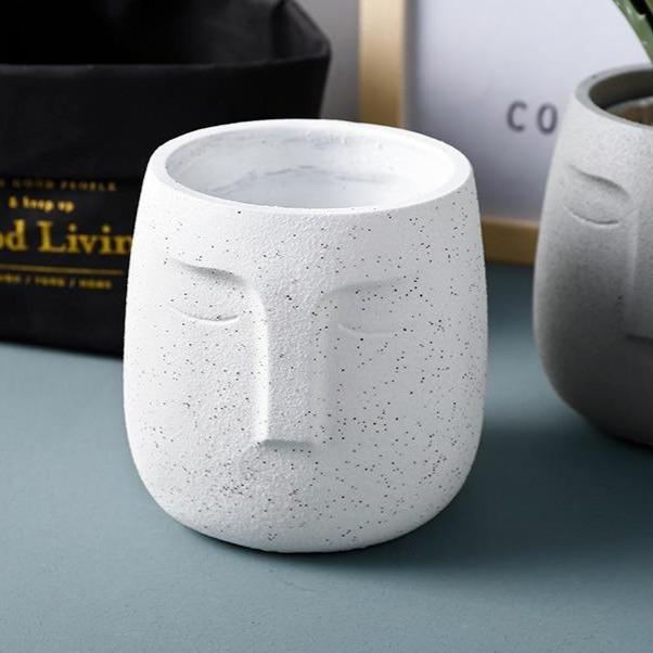 Quirky Face Plant Pot