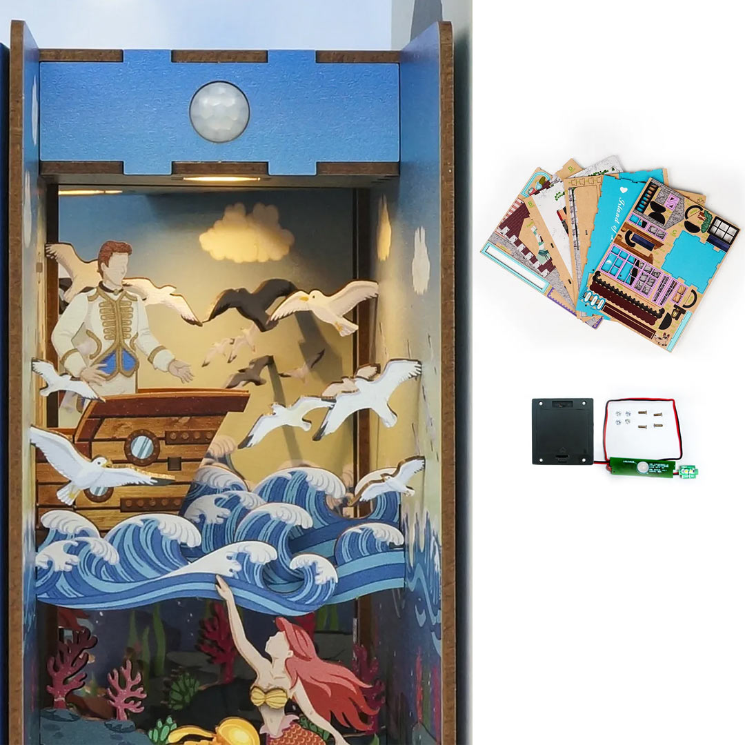 The Little Mermaid Book Nook