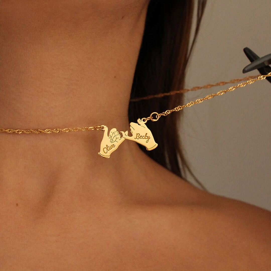 Collier Prénom Pinky Promise