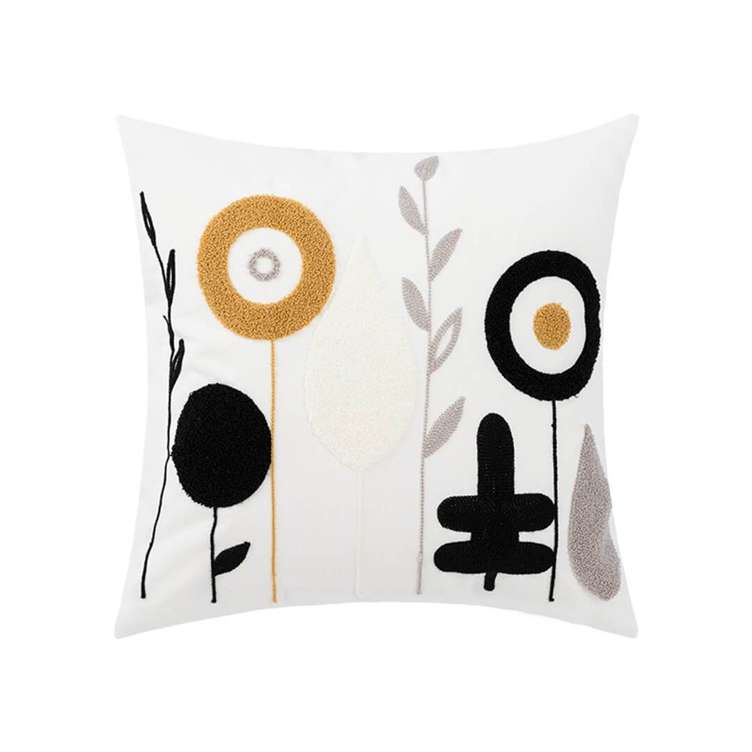 Coussin d'oreiller brodé