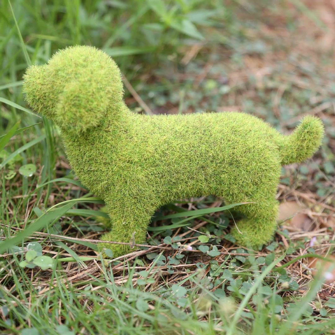 Garden Simulation Flocking Puppy Ornament