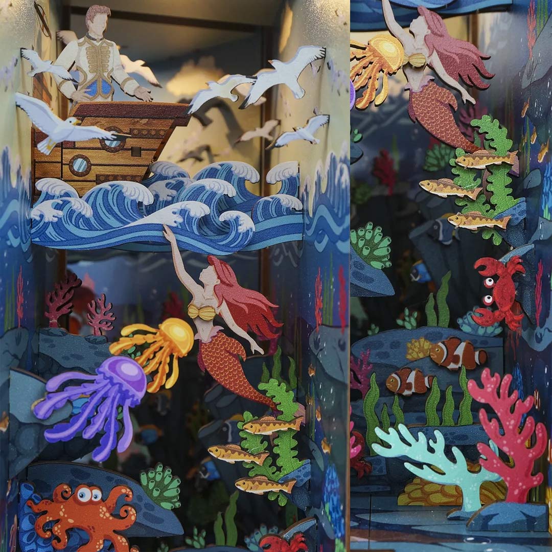 The Little Mermaid Book Nook