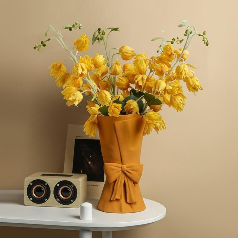 Luxury Bowknot Vase