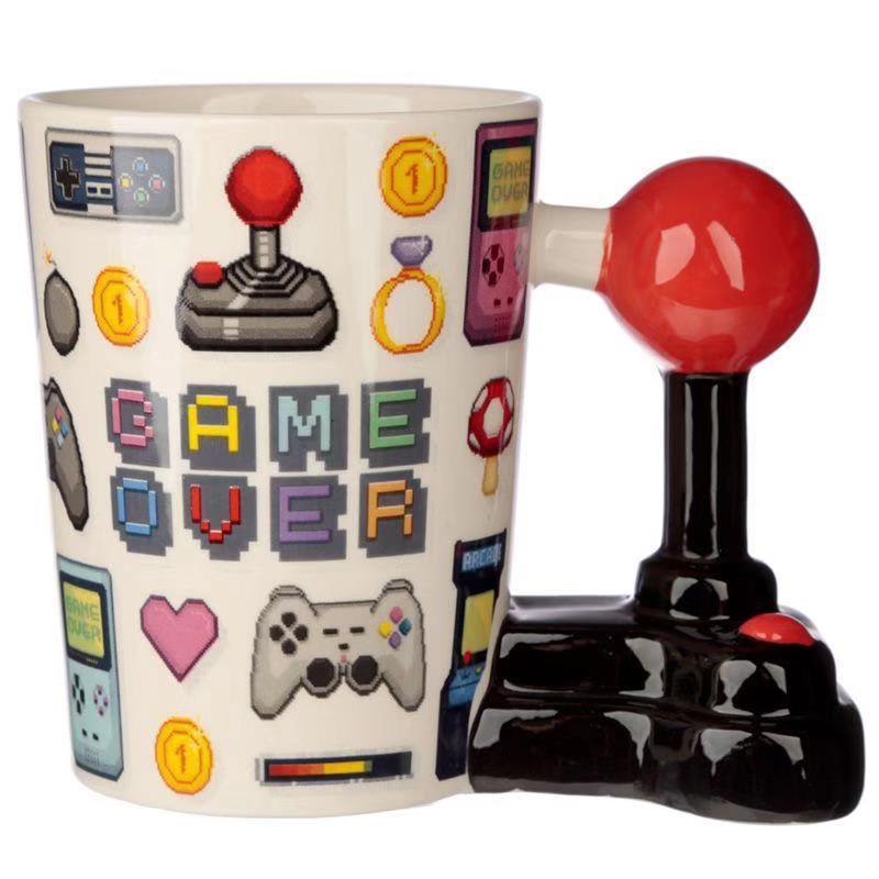 Creative Game Console Handle Mug