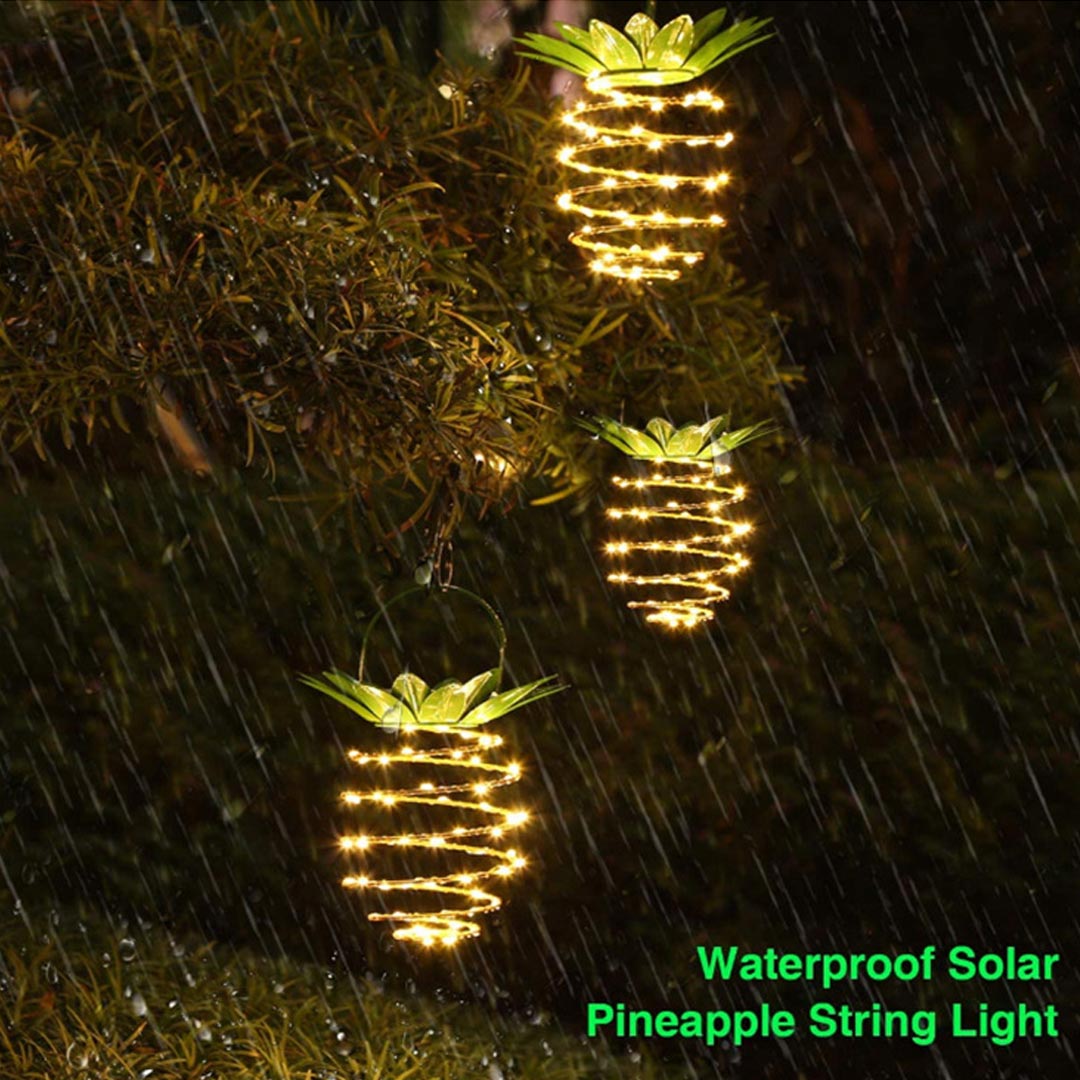 Pineapple Waterproof Solar Lights
