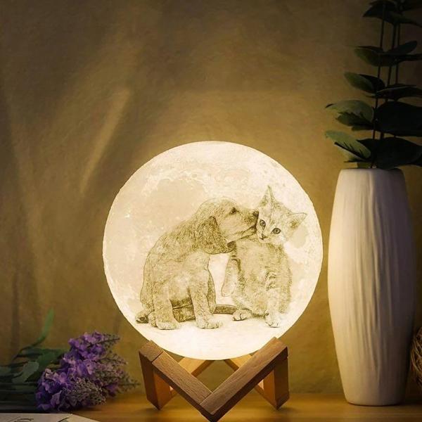 Lampe de lune personnalisée