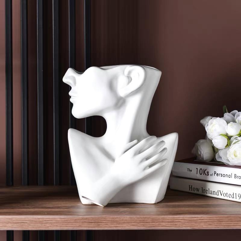 Lady Portrait Vase