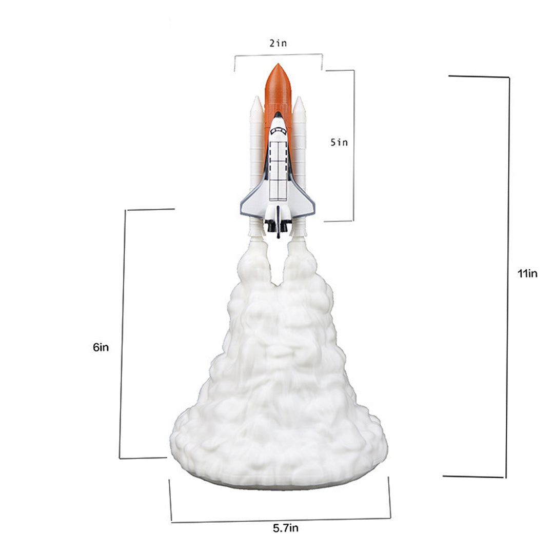 Lampada a razzo/lampada spaziale