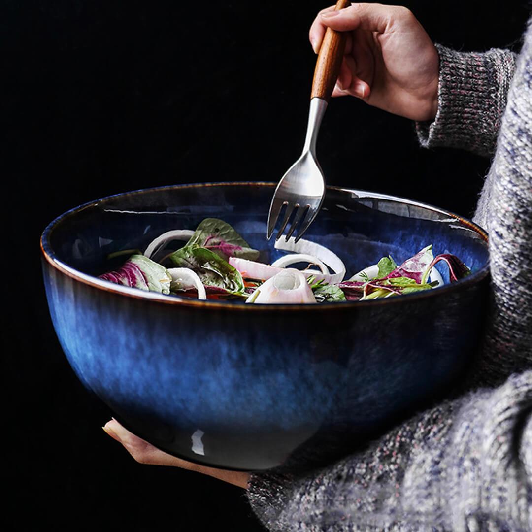 Bol à salade de fruits en céramique