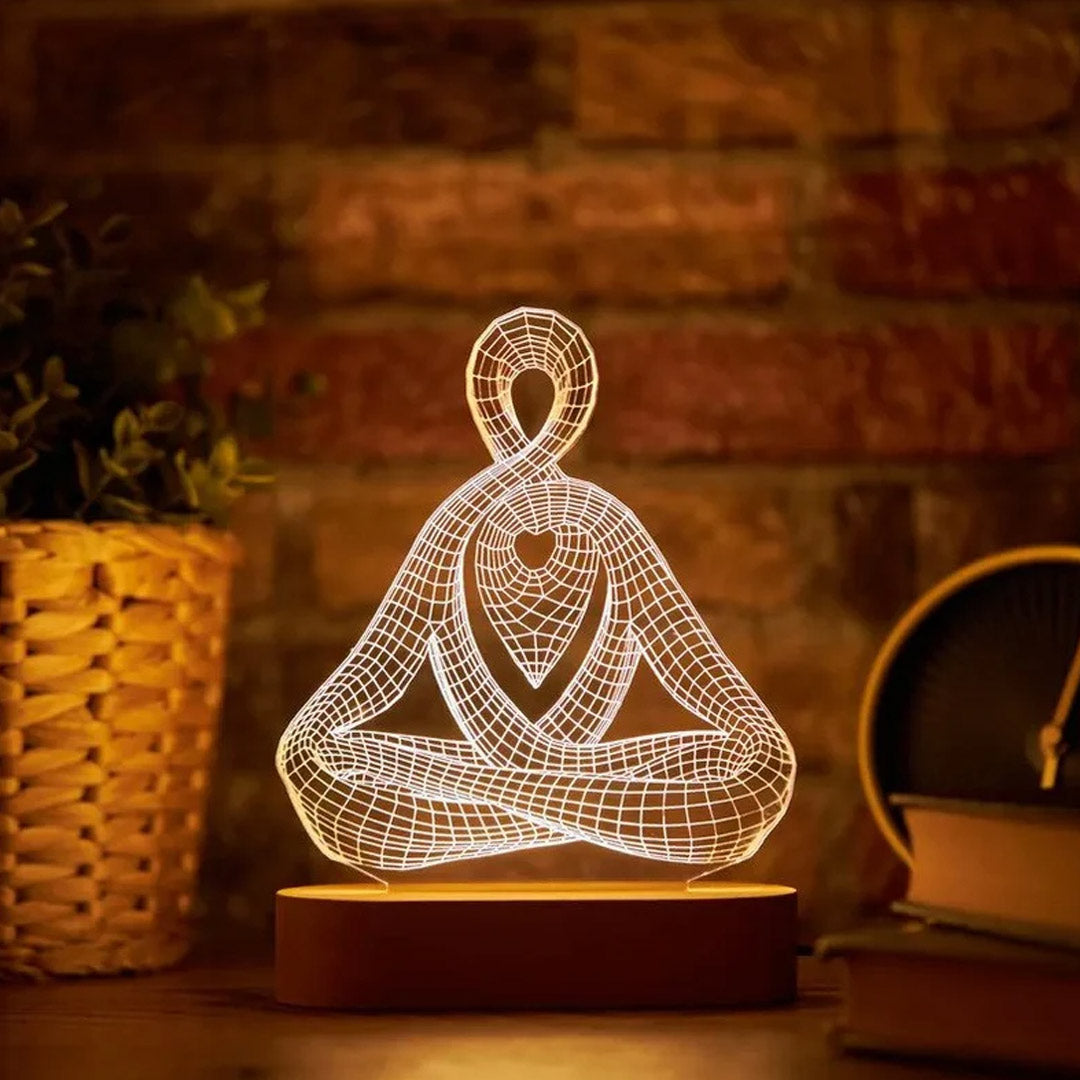 Yoga Night Light Led Lamp