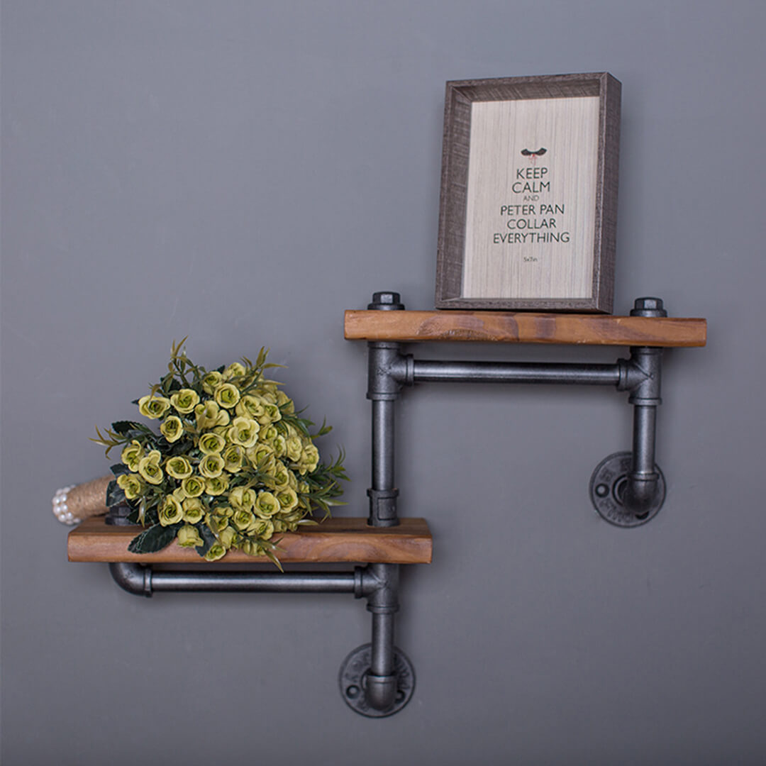 Industrial Style Water Pipe Display Stand