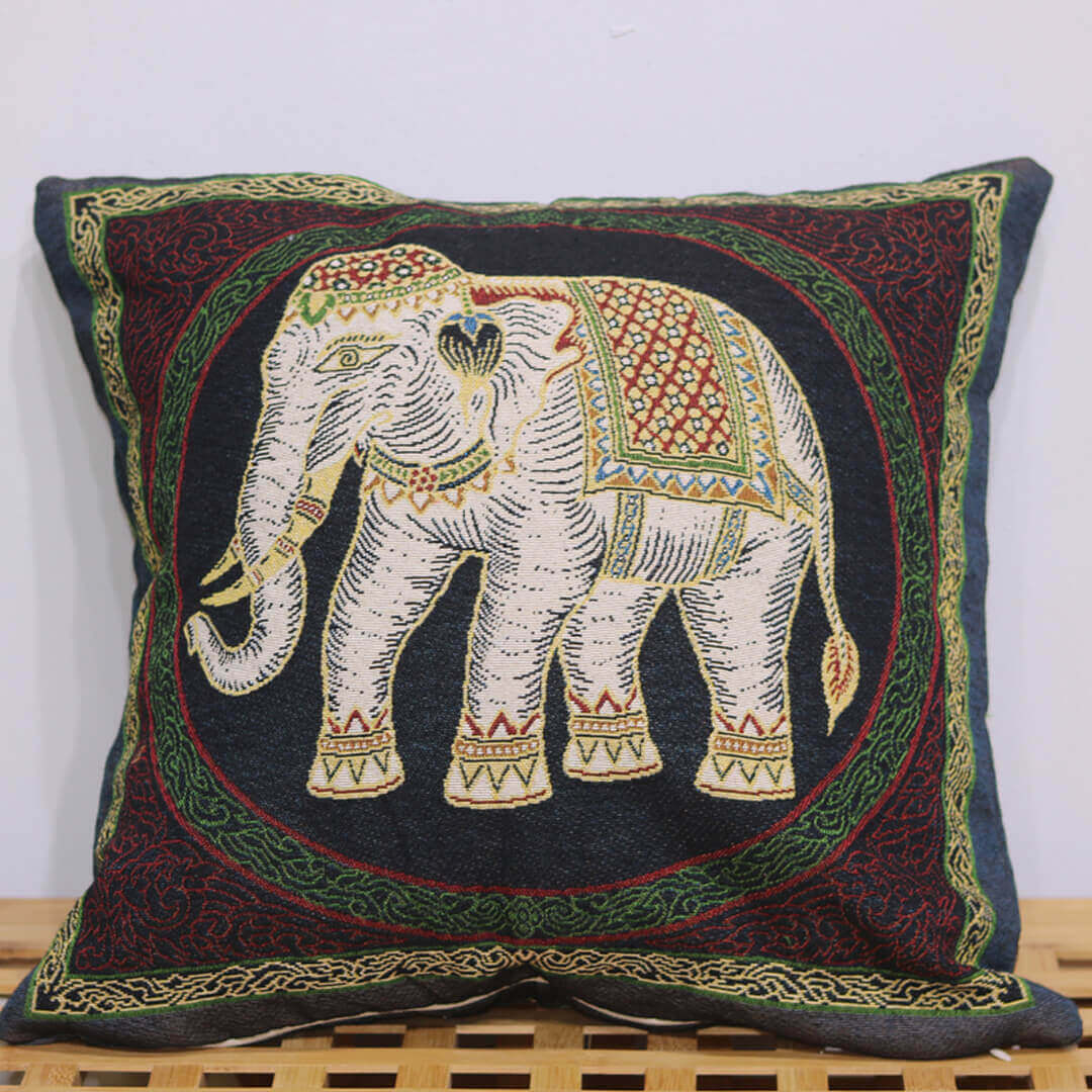 Elefant doppelseitiger Kissenbezug