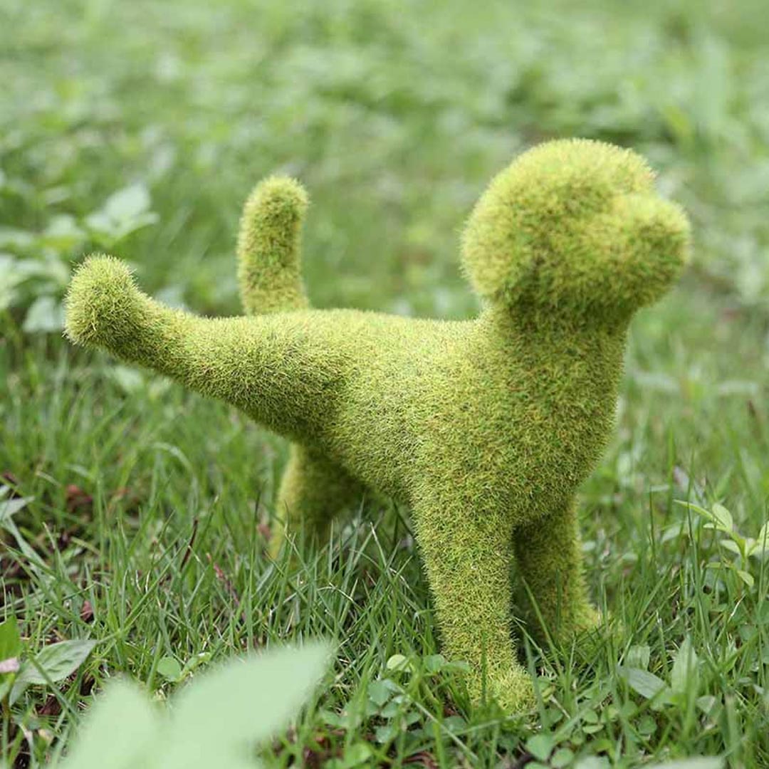 Garden Simulation Flocking Puppy Ornament