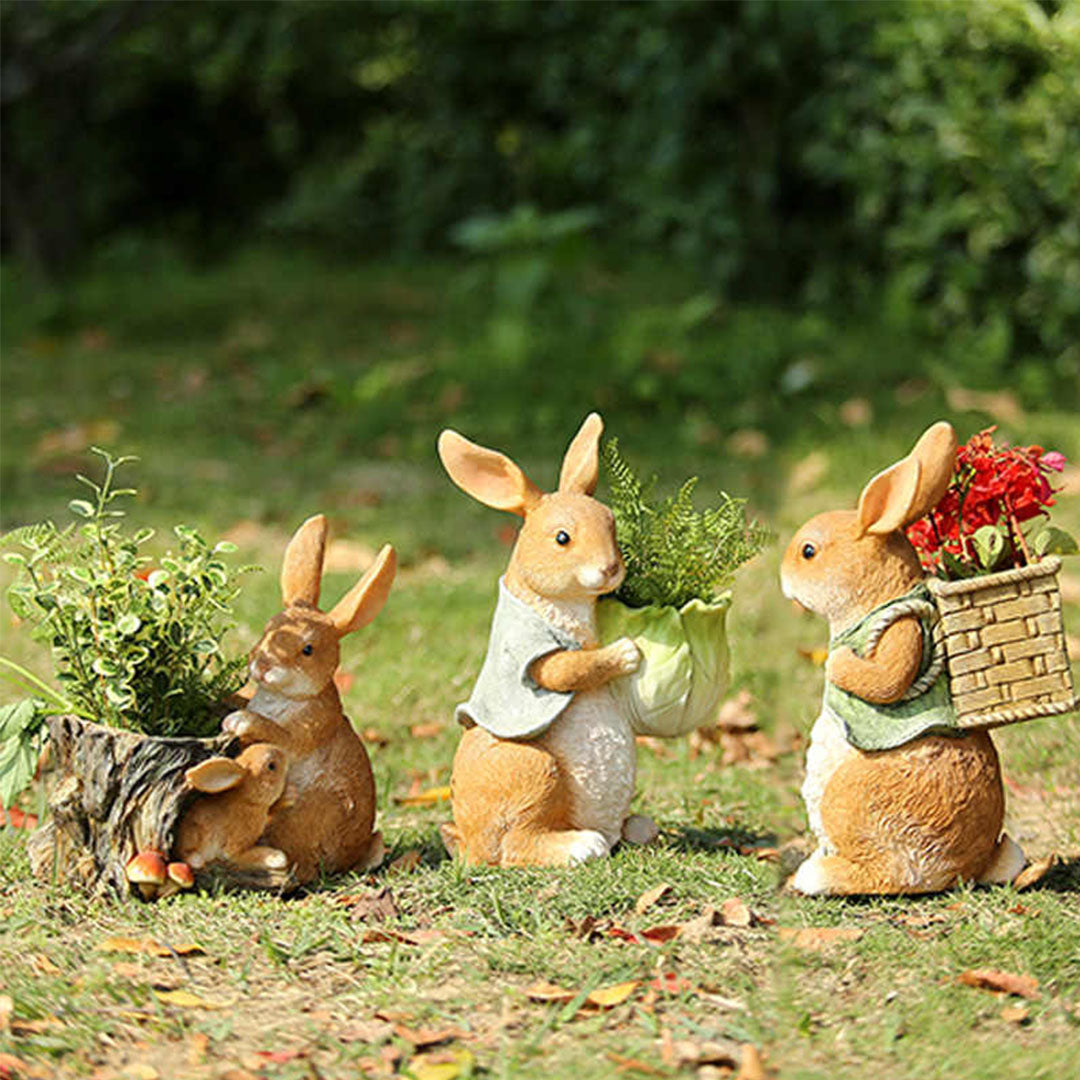 Schöne Kaninchen-Dekoration