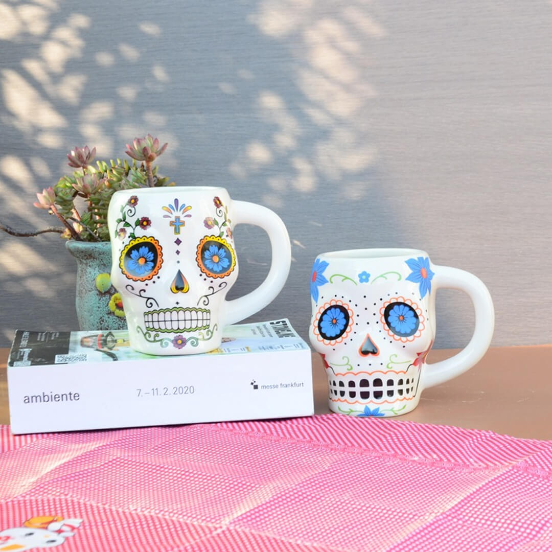 Creative Skull Ceramic Mug