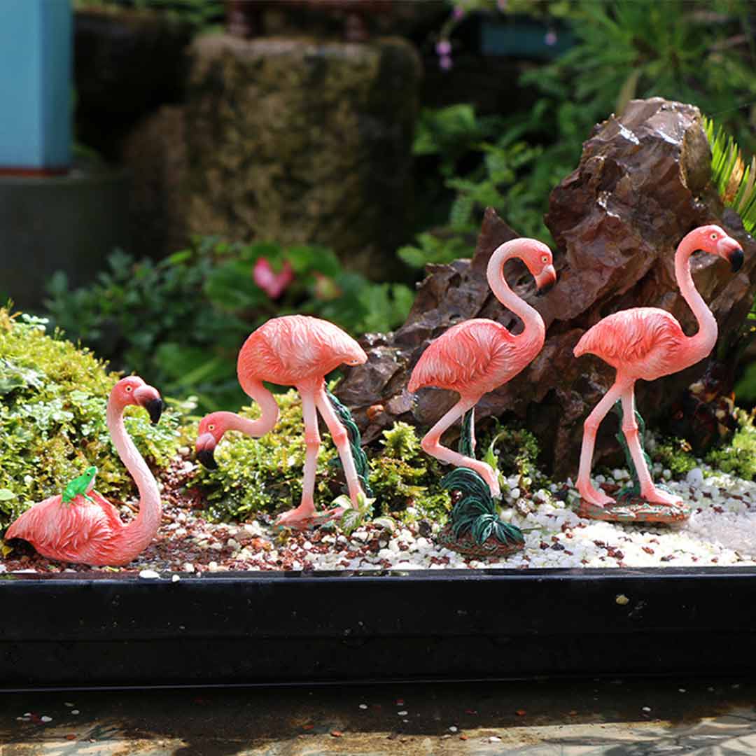 Figuras de flamencos
