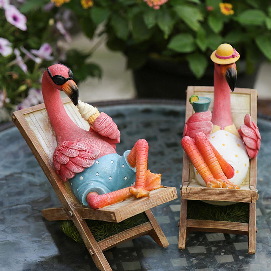 Funny Flamingo Decor