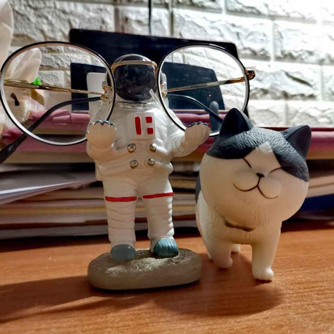 Soporte para gafas de astronauta