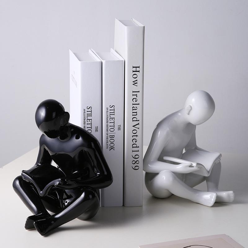 Reader Bookends A Pair (deux métiers)