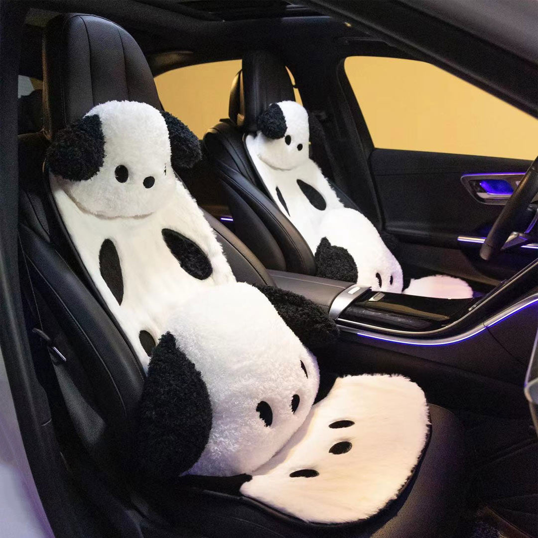 Cute Dog Plush Car Cushion