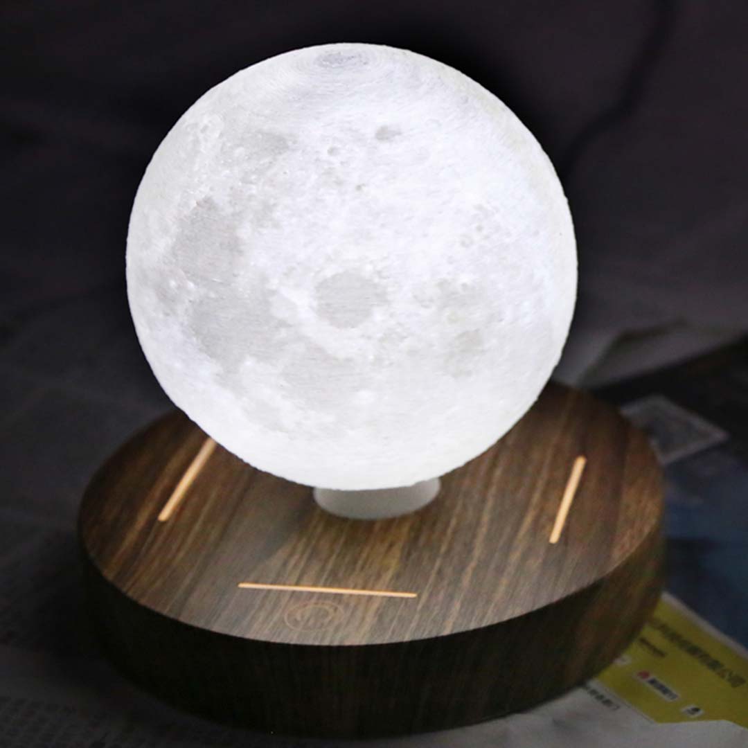 Lampada lunare levitante