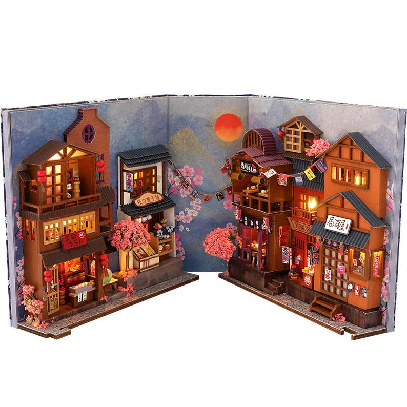 Japan Ancient Town Book Nook