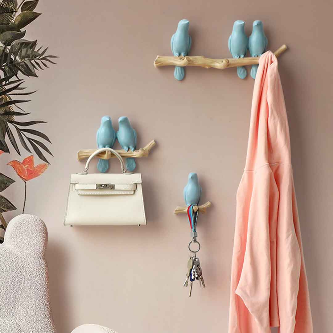 Bird Wall Hooks