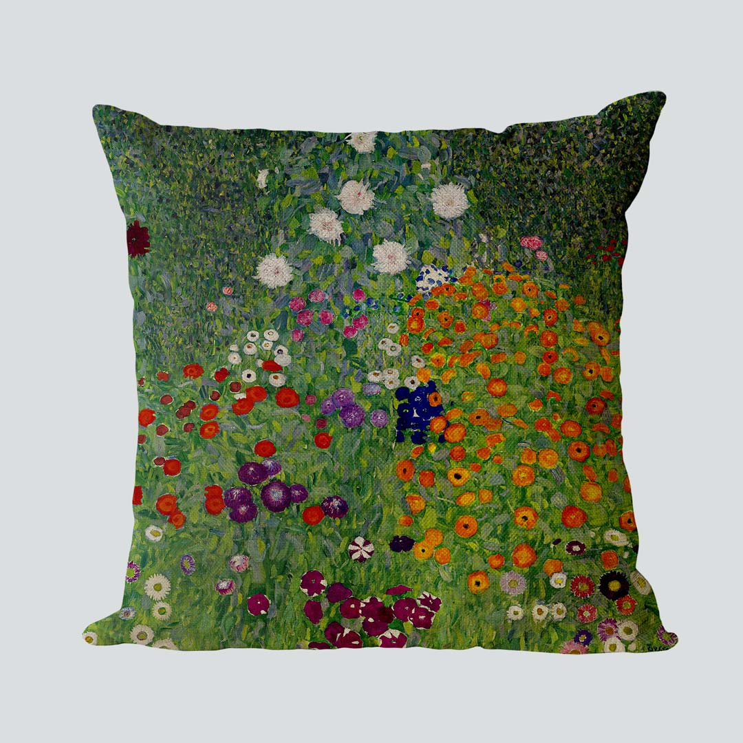 Housses de coussin inspirées de Gustav Klimt