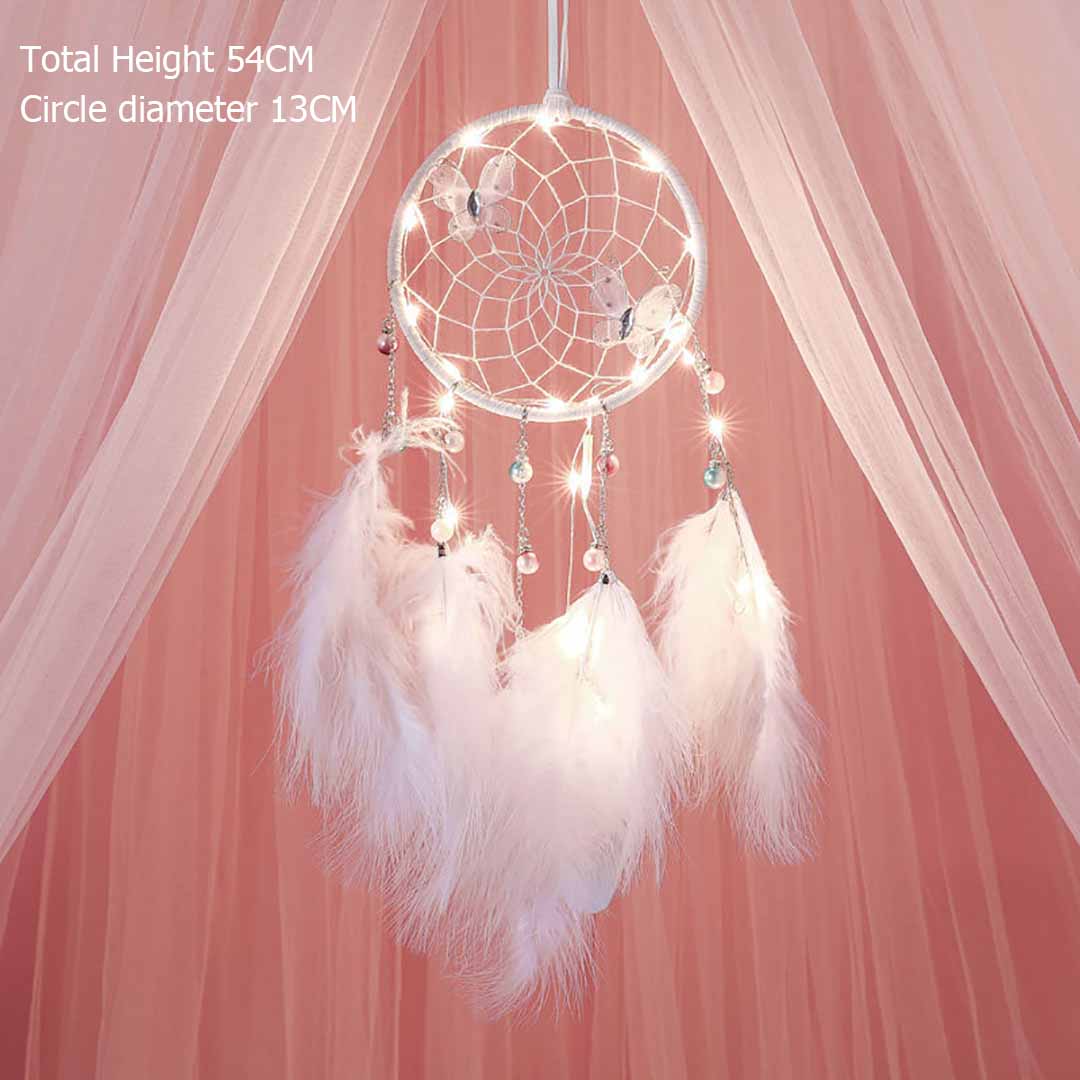 Dream Catcher With String Lights