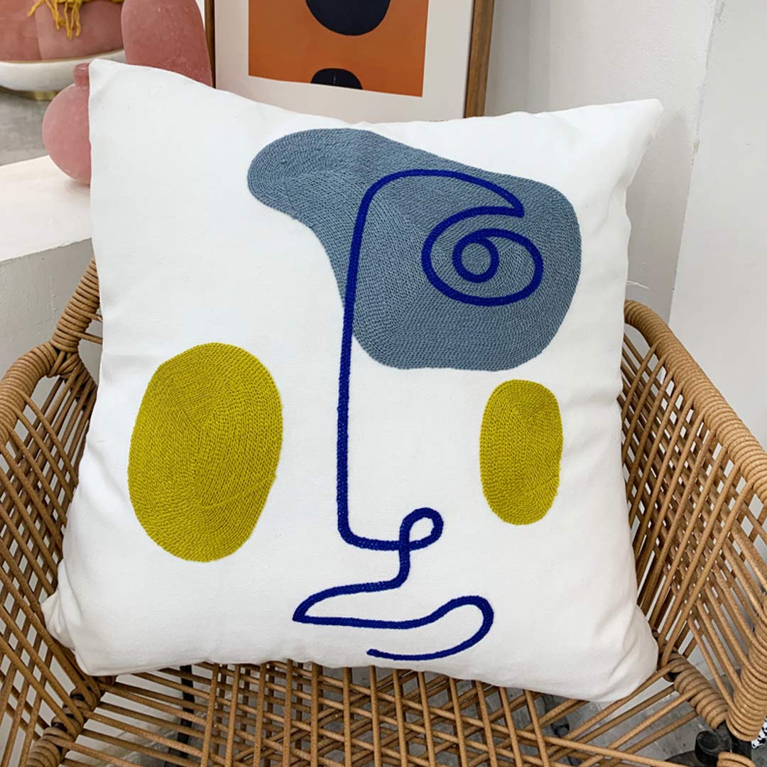 Moderne abstrakte Kunst-Kissenbezüge